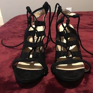Chase and Chloe Suede Heels